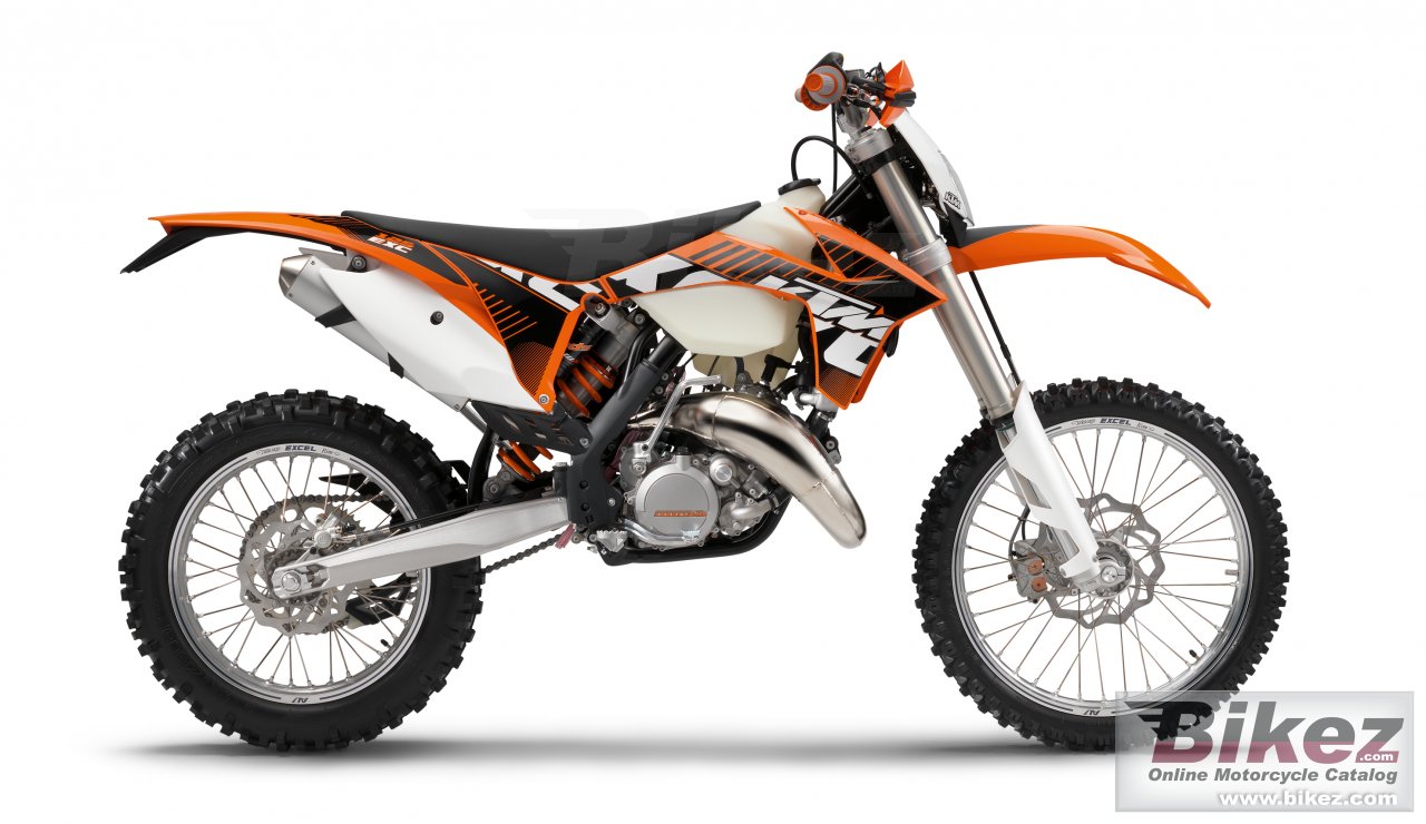 Big KTM 125 exc picture and wallpaper from Bikez.com